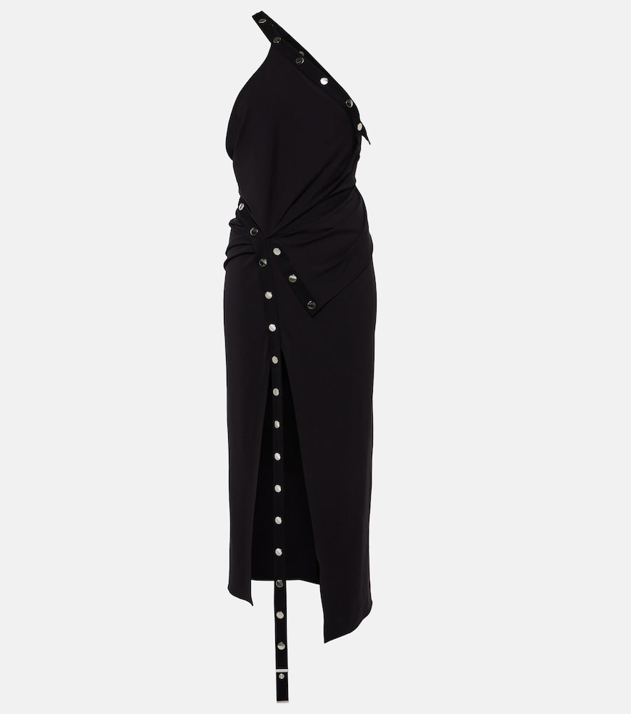 The Attico Embellished jersey midi dress. Attico 缀饰针织中长连衣裙