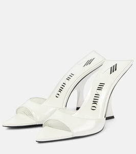 The Attico Ester 95 PU mules