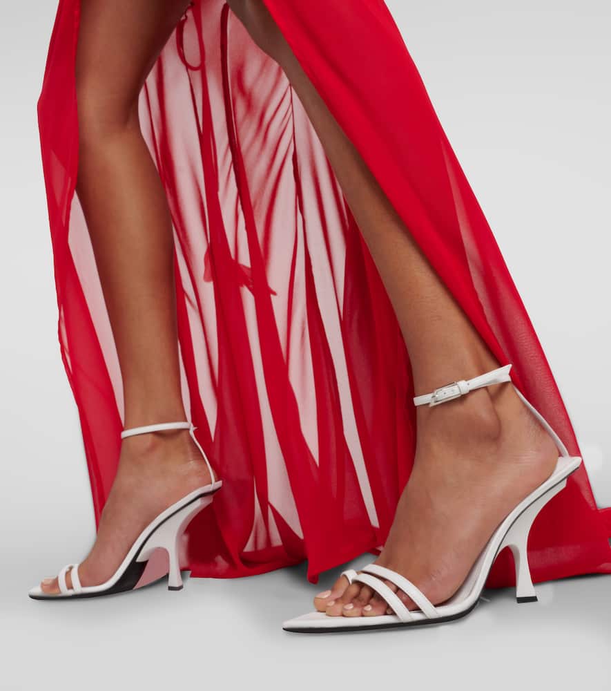 The Attico Ester 95 leather sandals