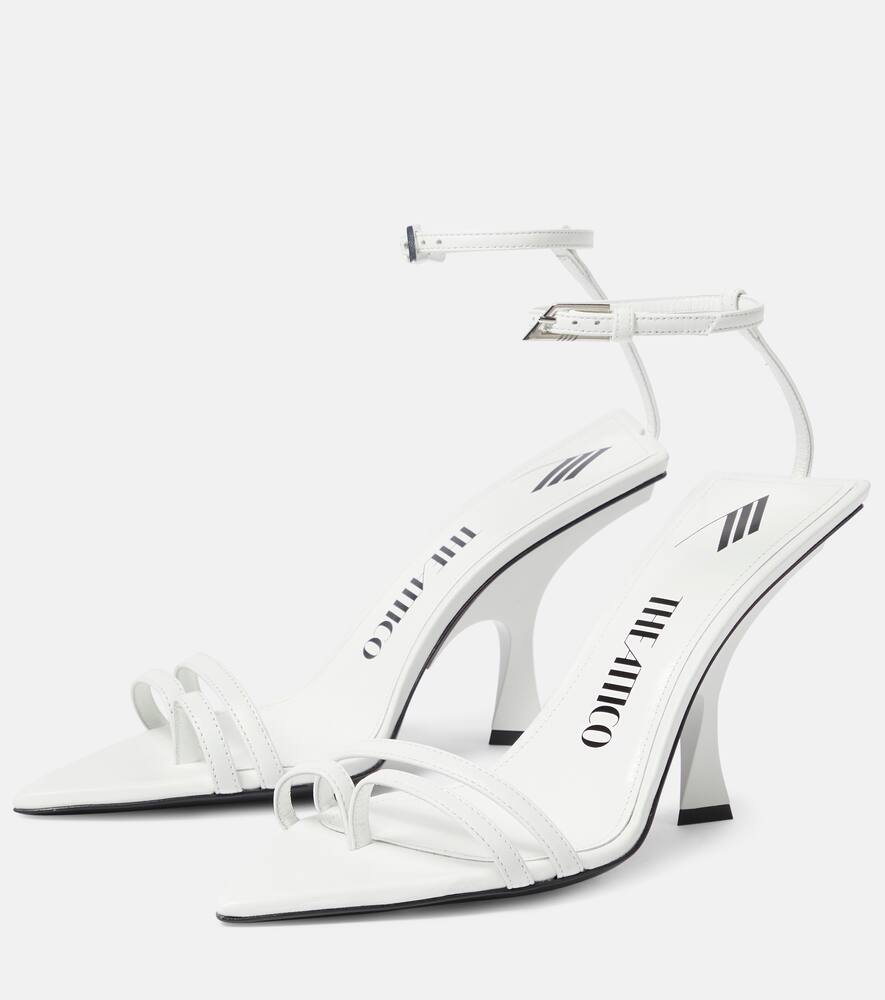 The Attico Ester 95 leather sandals