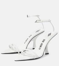 The Attico Ester 95 leather sandals