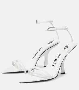The Attico Ester 95 leather sandals
