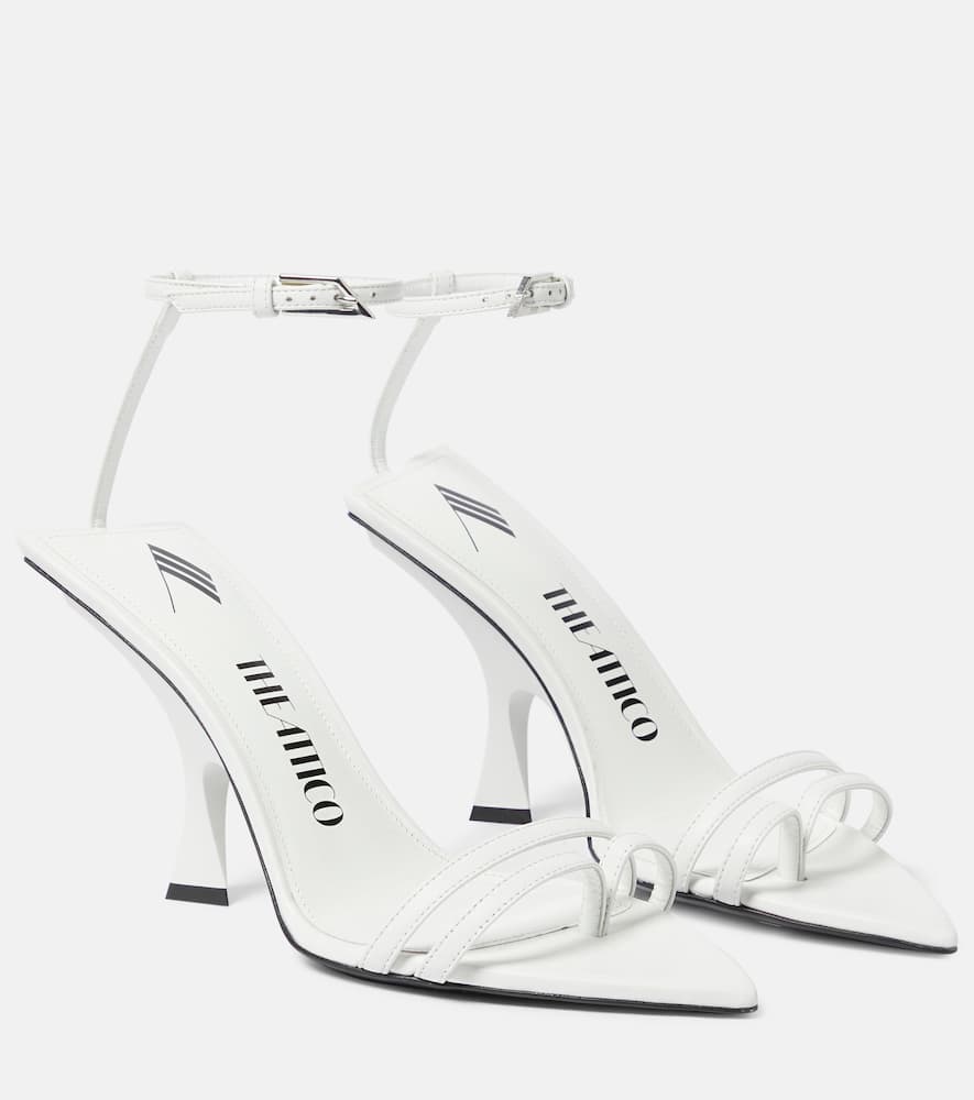 The Attico Ester 95 leather sandals
