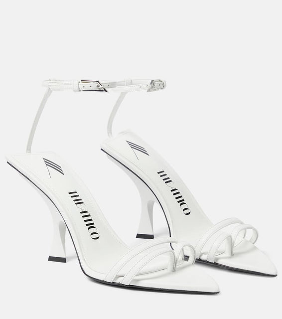 The Attico Ester 95 leather sandals