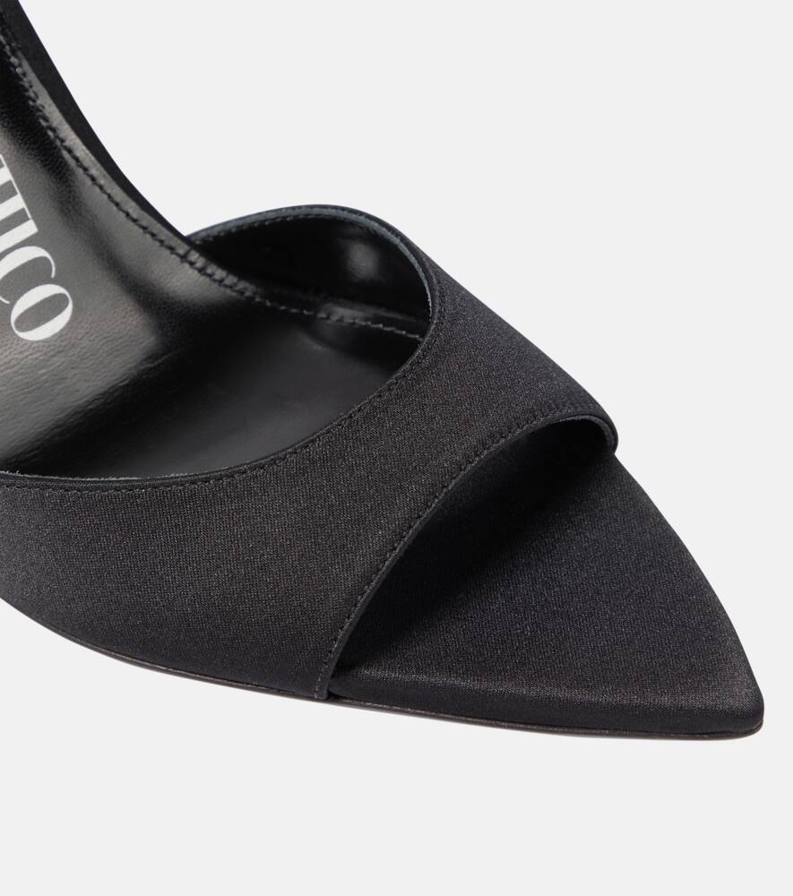 The Attico Ester satin mules