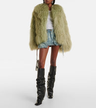 The Attico Faux fur jacket