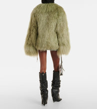 The Attico Faux fur jacket