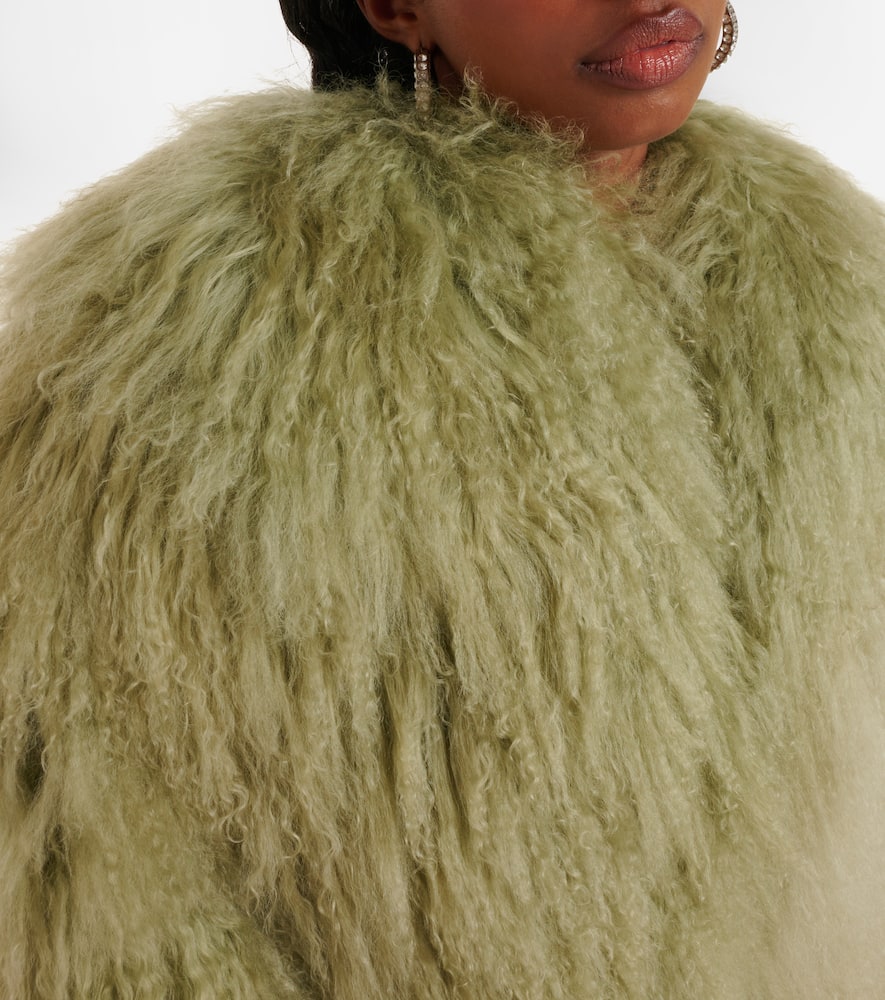 The Attico Faux fur jacket