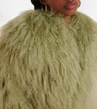 The Attico Faux fur jacket
