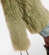 The Attico Faux fur jacket