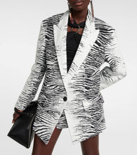 The Attico Glen jacquard blazer