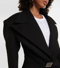 The Attico Glen wool-blend blazer