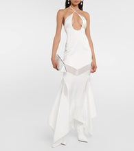The Attico Halterneck gown