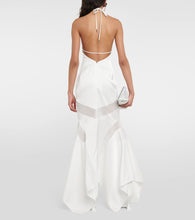 The Attico Halterneck gown