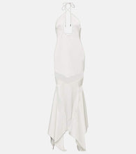The Attico Halterneck gown