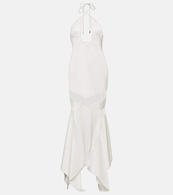 The Attico Halterneck gown
