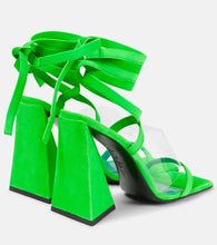 The Attico Isa suede sandals