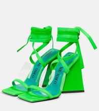 The Attico Isa suede sandals