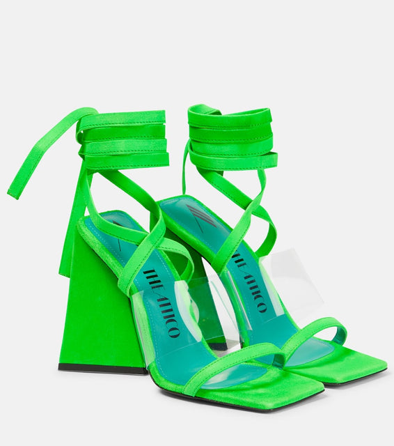 The Attico Isa suede sandals
