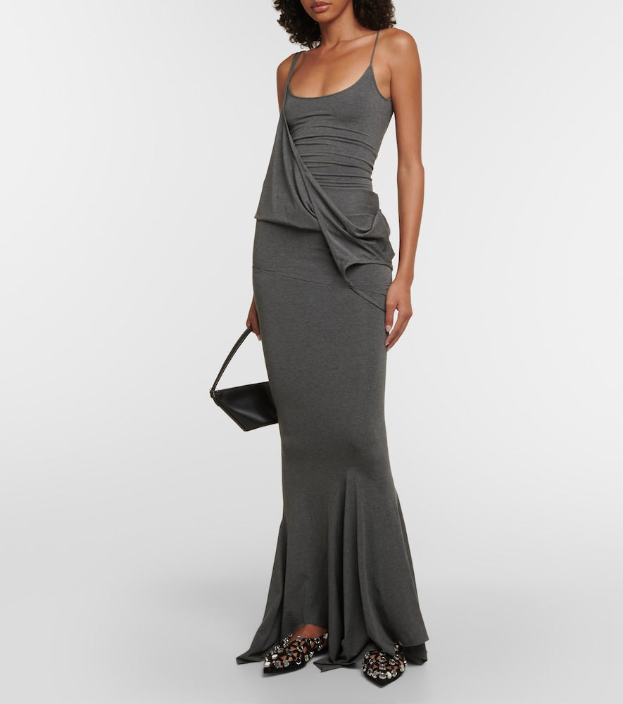 The Attico Jersey maxi dress