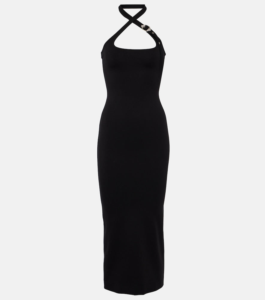 The Attico Jersey midi dress. Attico 针织中长连衣裙