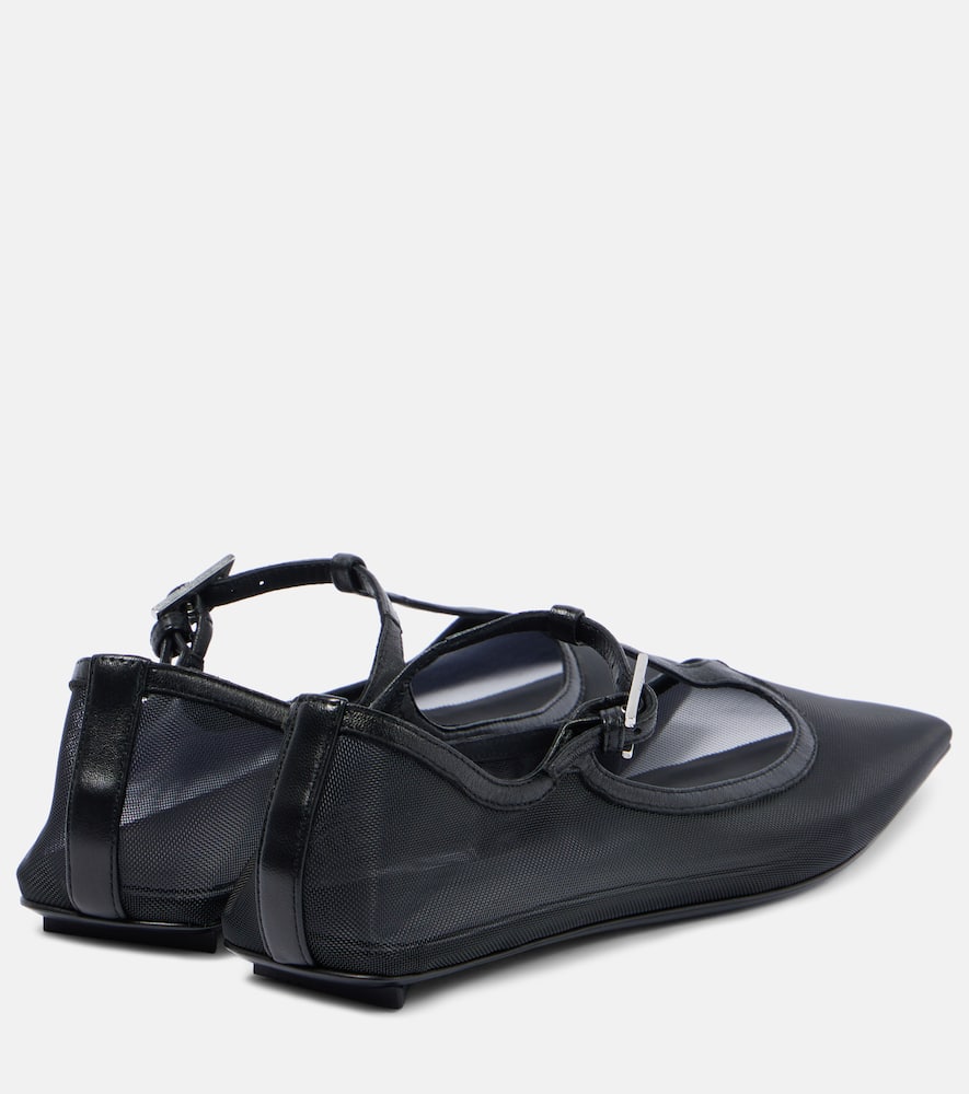 The Attico Juno ballet flats