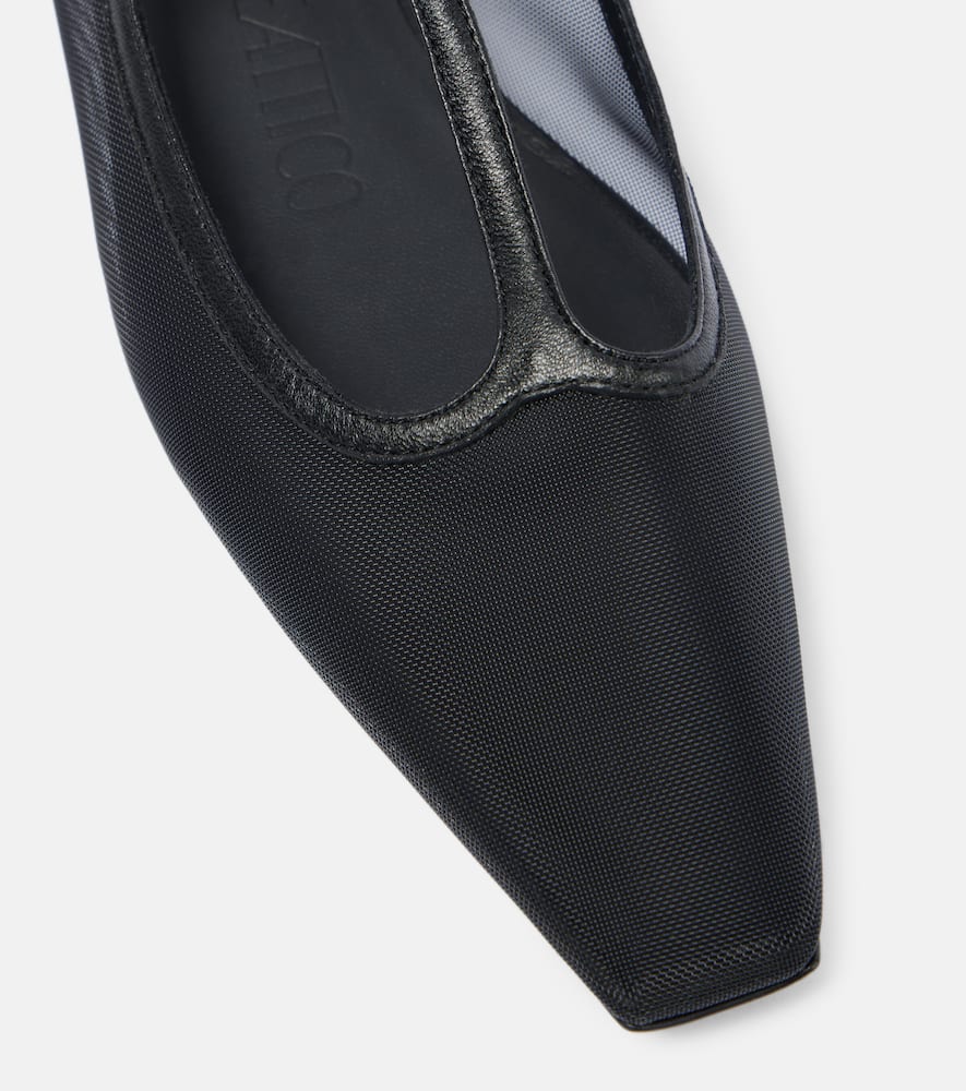 The Attico Juno ballet flats