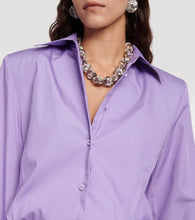 The Attico Margot cotton minidress