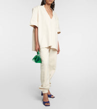 The Attico Mini Devon 85 croc-effect leather mules