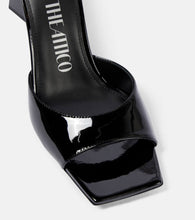 The Attico Mini Devon patent leather mules