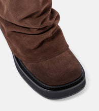 The Attico Mini Robin suede ankle boots