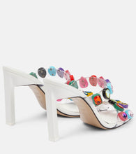 The Attico Nanci embellished PVC mules