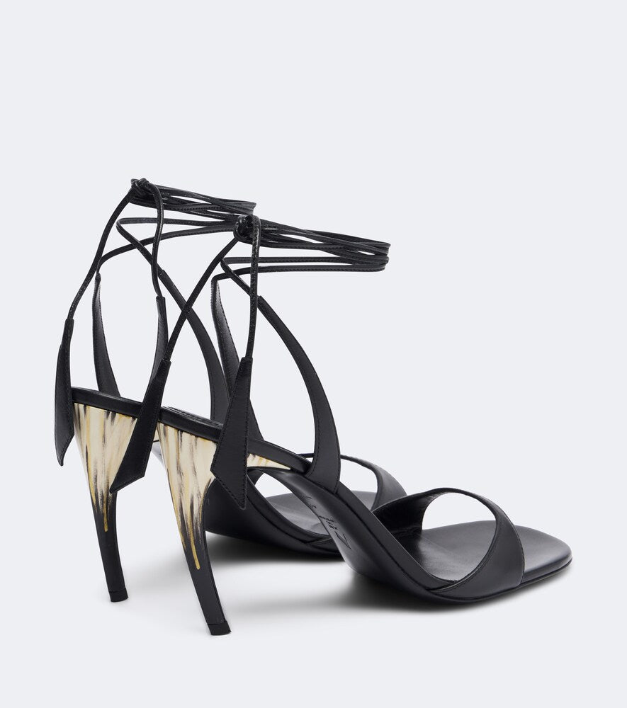 The Attico Ora leather sandals