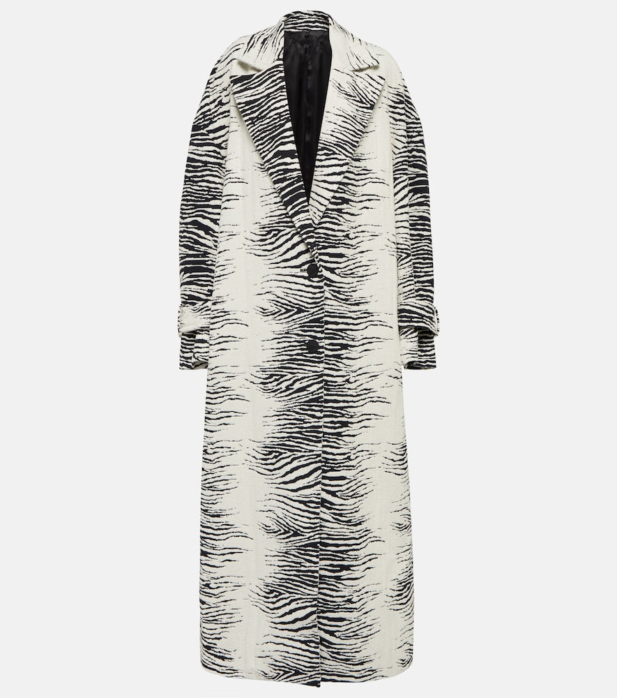 The Attico Oversized cotton-blend coat - Attico 超大款棉混纺外套