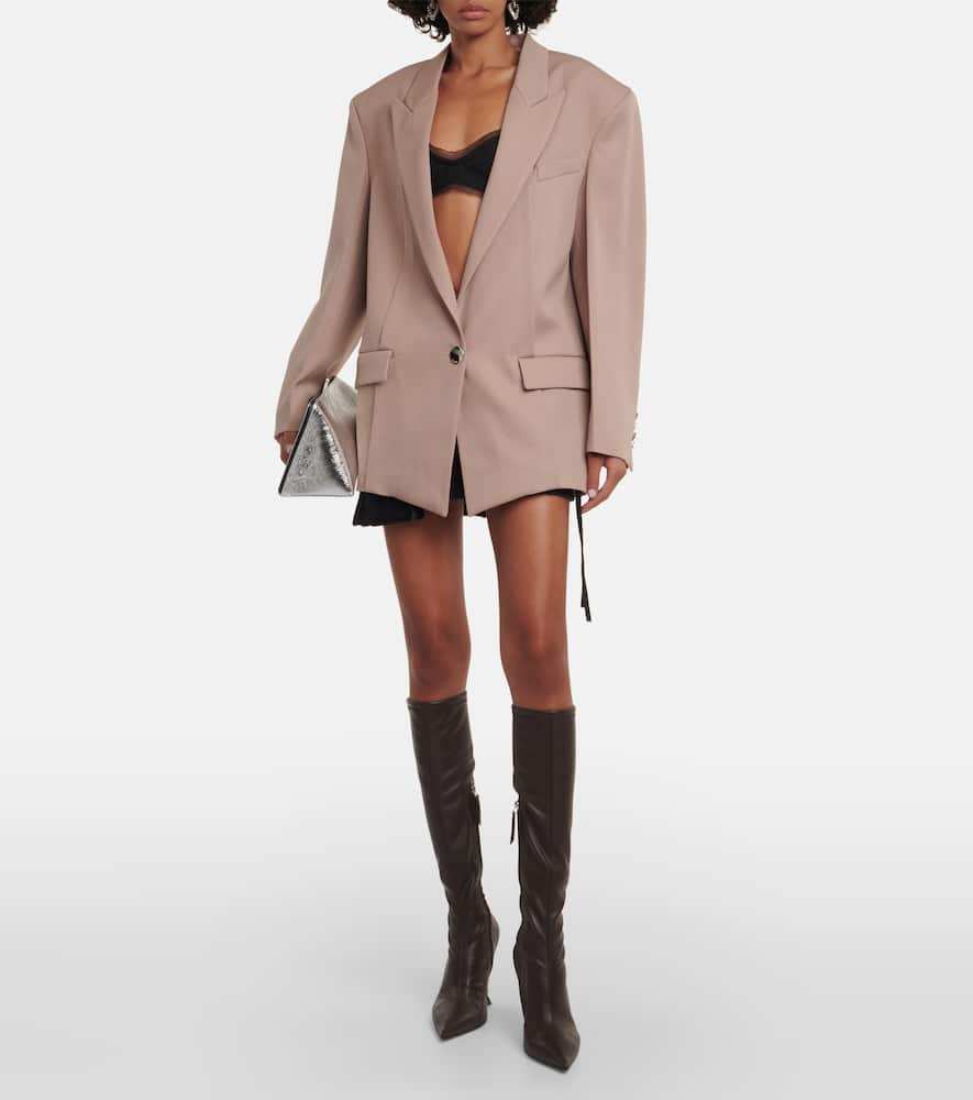 The Attico Oversized wool blazer