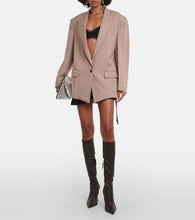 The Attico Oversized wool blazer