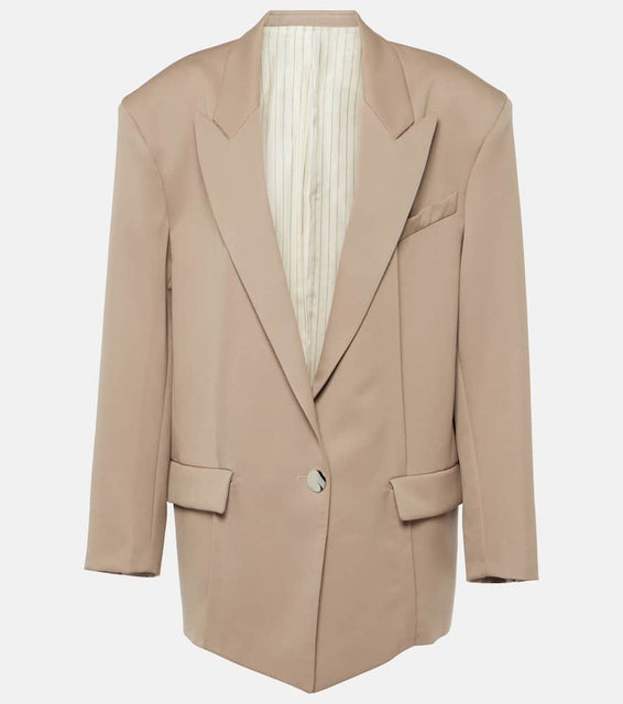 The Attico Oversized wool blazer