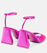 The Attico Piper fluo high sandals 85mm