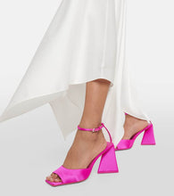 The Attico Piper fluo high sandals 85mm