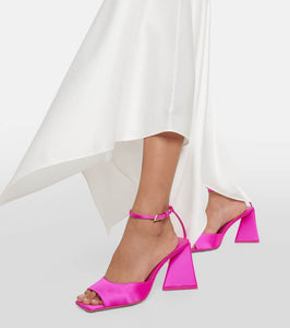 The Attico Piper fluo high sandals 85mm