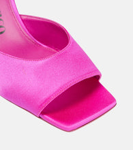 The Attico Piper fluo high sandals 85mm