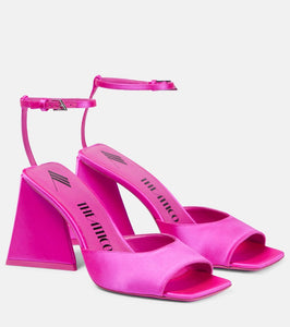 The Attico Piper fluo high sandals 85mm