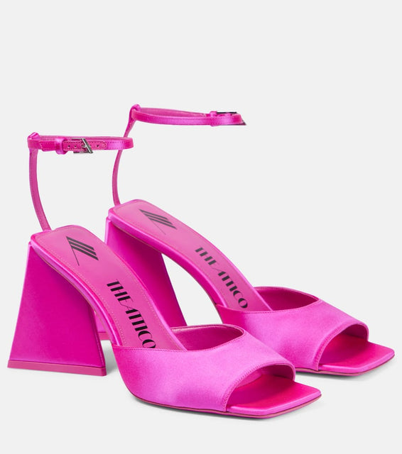 The Attico Piper fluo high sandals 85mm