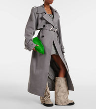The Attico Robin canvas combat boots