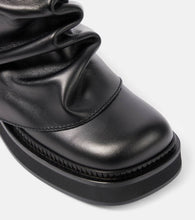 The Attico Robin leather ankle boots