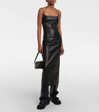 The Attico Robin leather combat boots