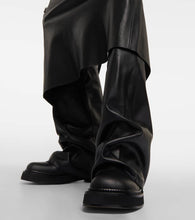 The Attico Robin leather combat boots