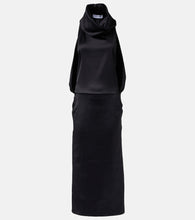 The Attico Satin midi dress. Attico缎面中长连衣裙