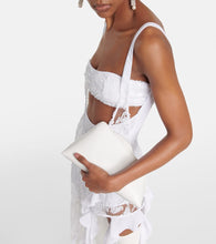 The Attico Sequin-embellished cutout midi dress