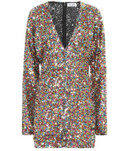 The Attico Sequined minidress